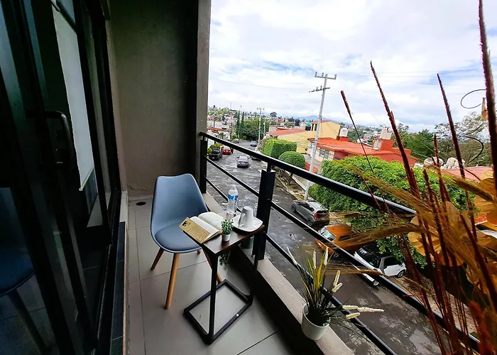 S10 King At Tec Cem Cocineta Wifi Balcon Parking Terraza * Mexico City