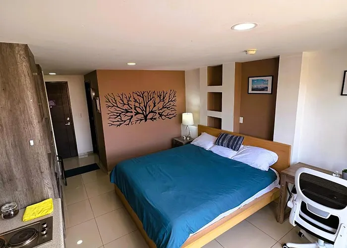 Apartment S10 King At Tec Cem Cocineta Wifi Balcon Parking Terraza *