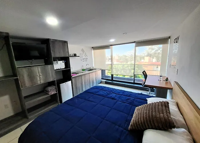 Apartment S10 King At Tec Cem Cocineta Wifi Balcon Parking Terraza *