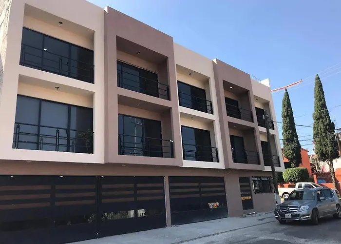 S10 King At Tec Cem Cocineta Wifi Balcon Parking Terraza Apartment Mexico City
